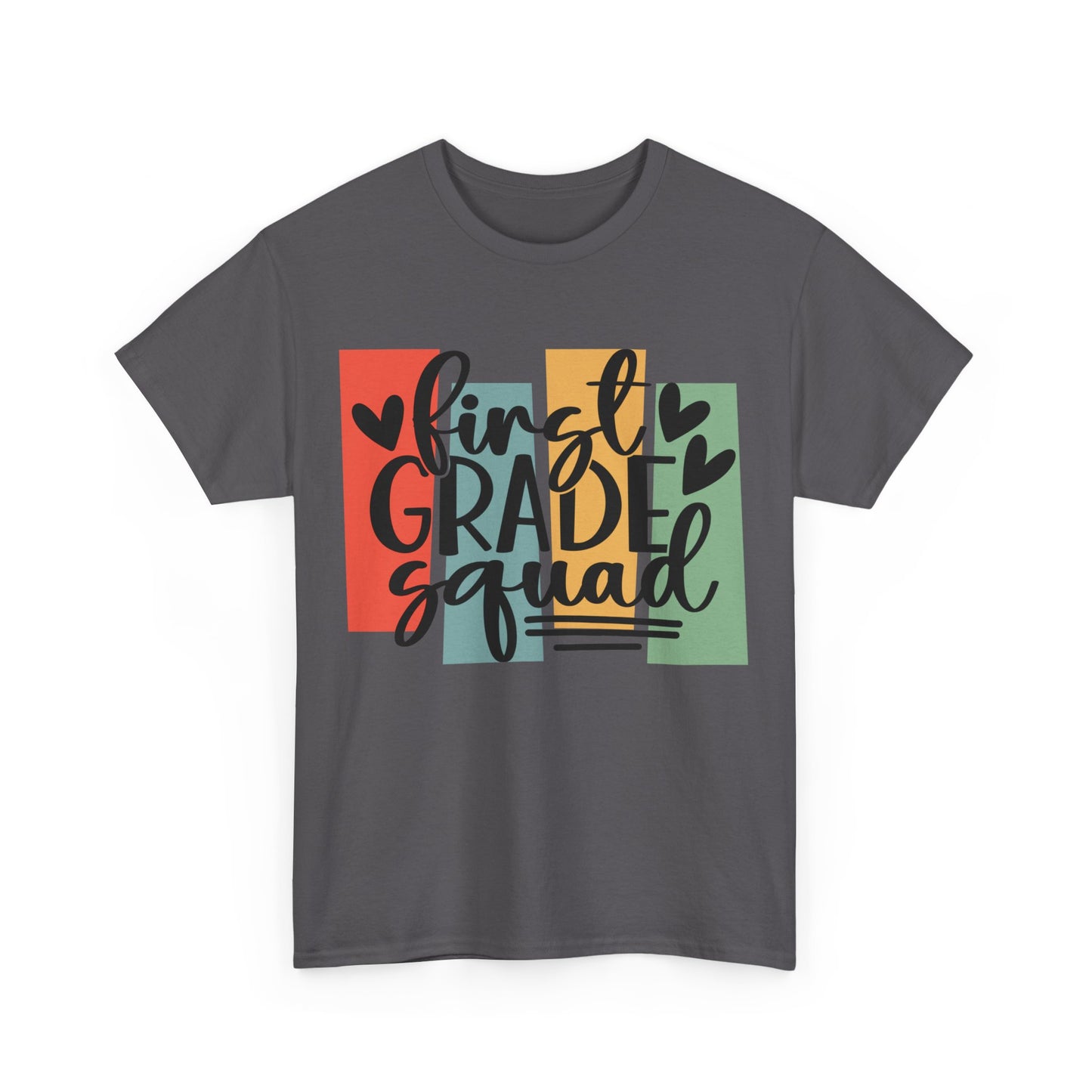 First Grade Classroom Retro Boho Design Squad TShirt