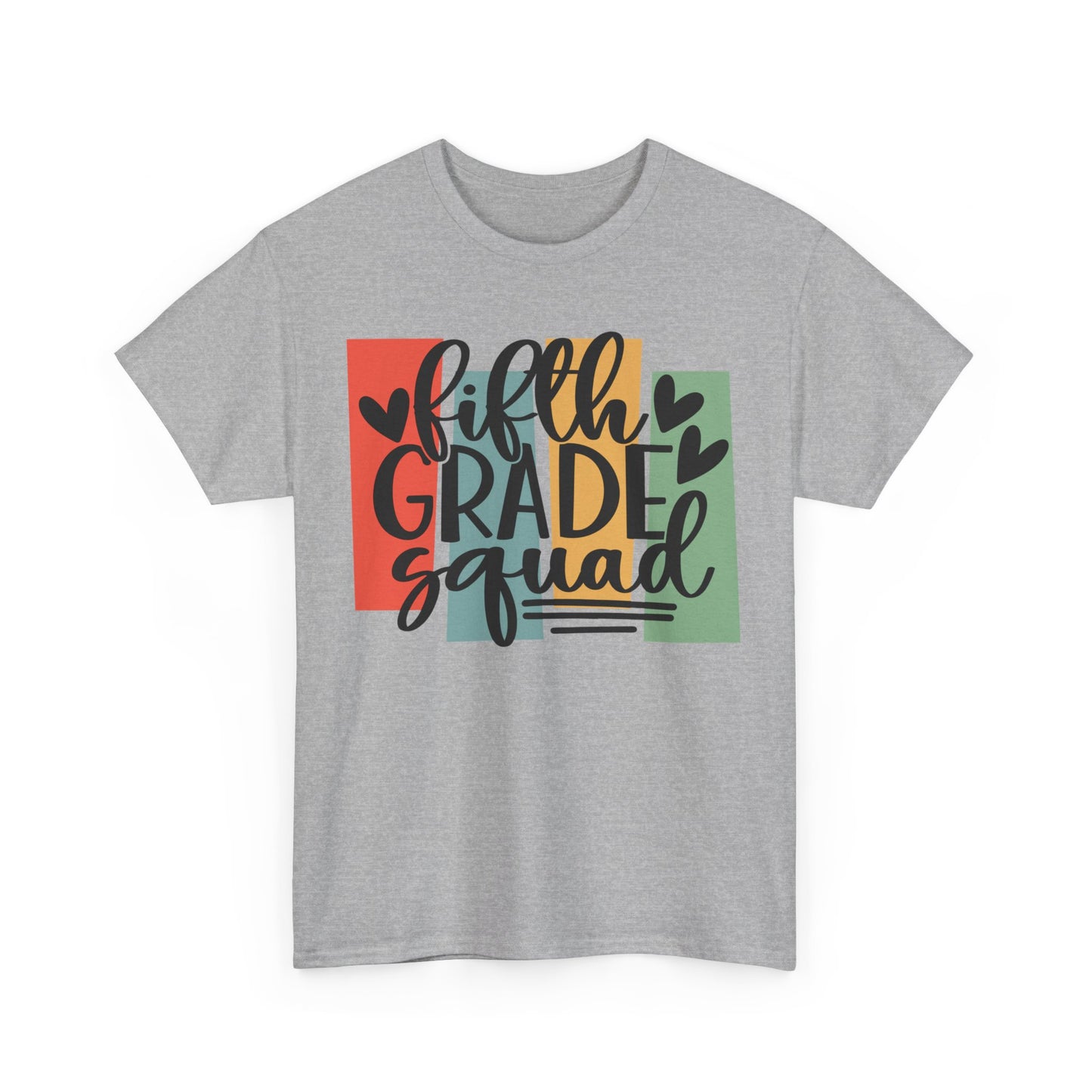 Retro Vintage Fifth Grade Squad Team TShirt