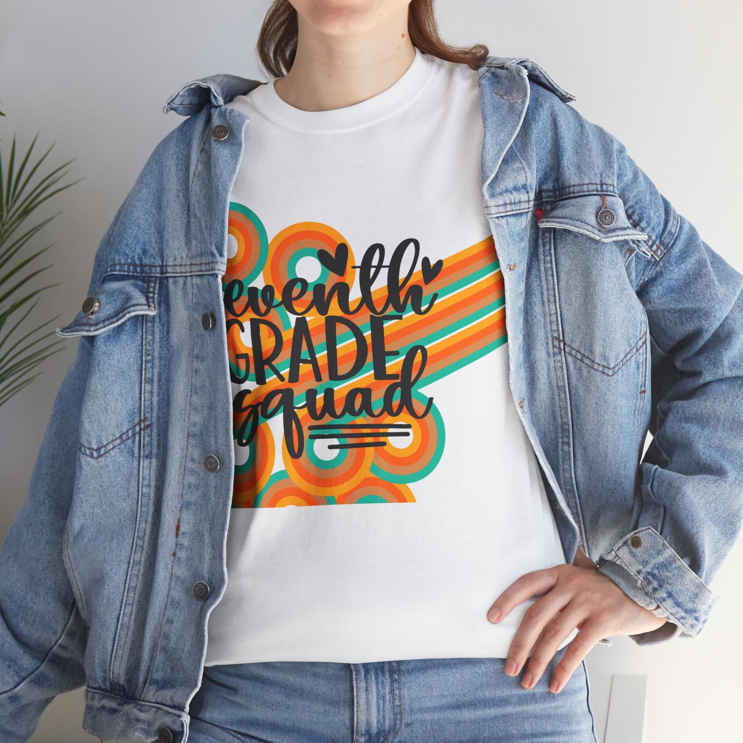 Retro Seventh Grade Squad Classroom TShirt