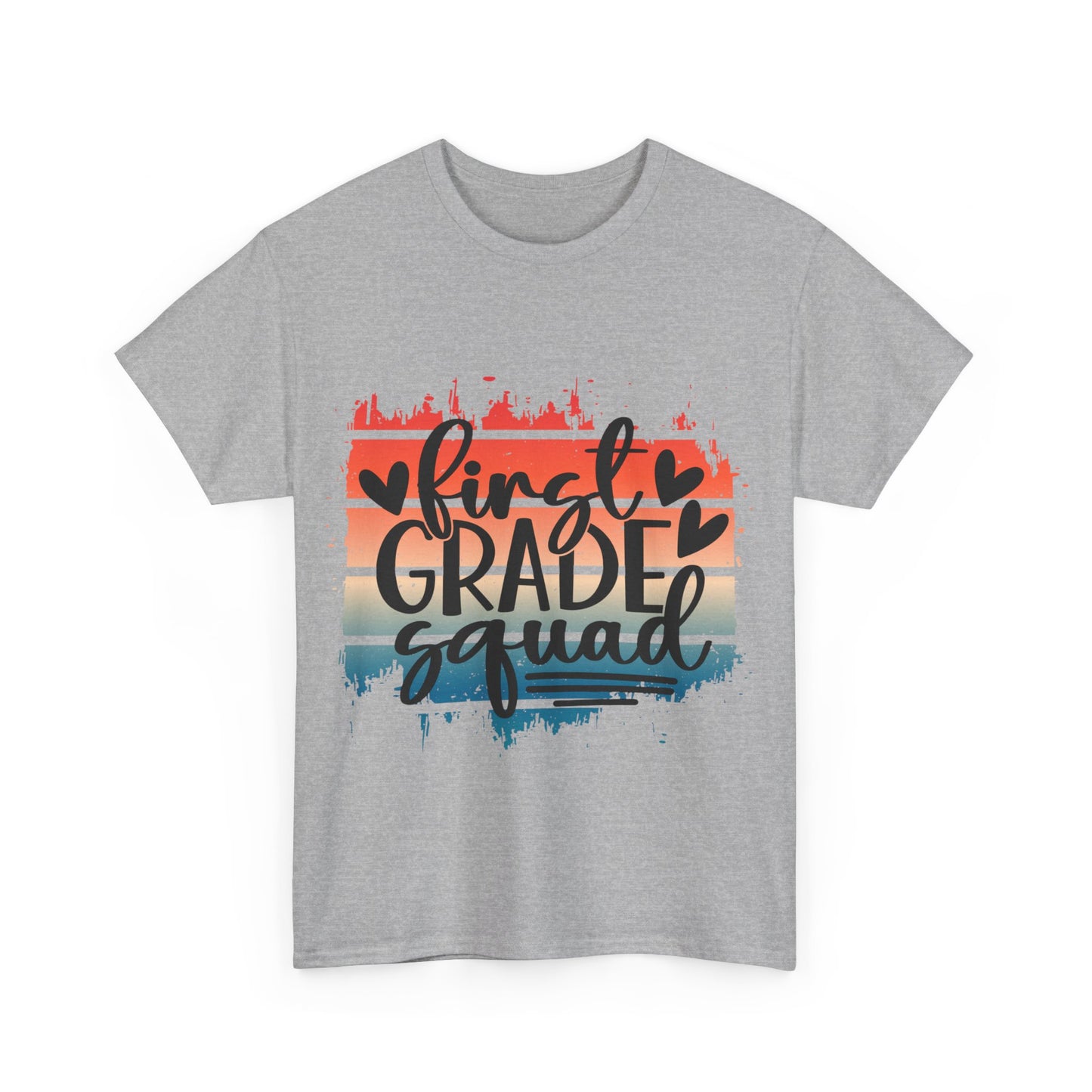 Boho Retro First Grade Squad Class TShirt