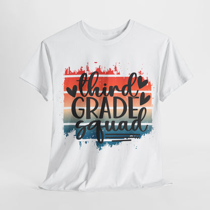 Third Grade Squad Teacher Team TShirt