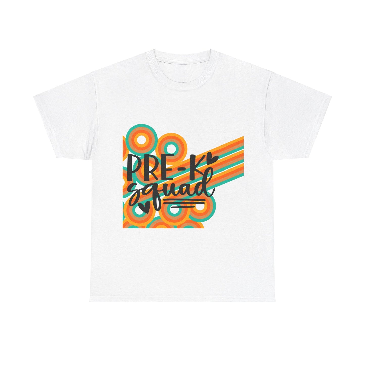 Retro Design Pre-K Squad School T-Shirt