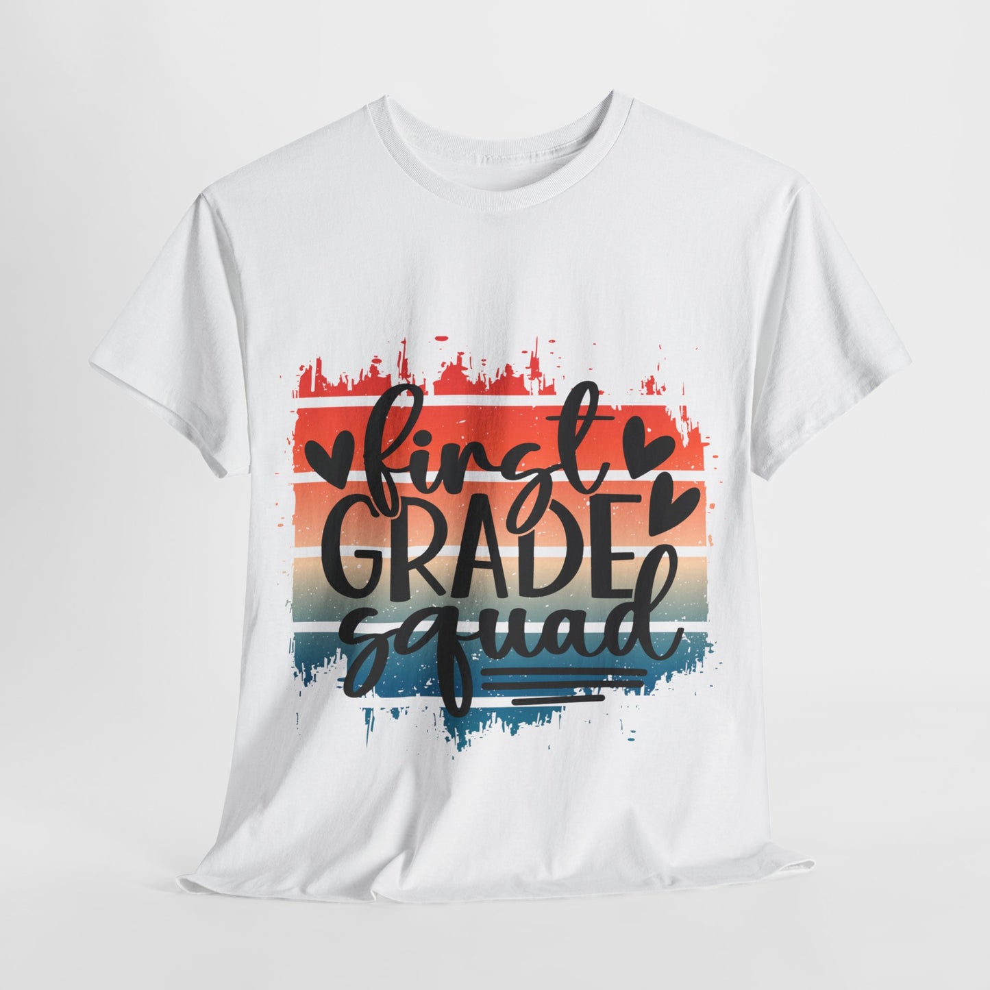 Boho Retro First Grade Squad Class TShirt