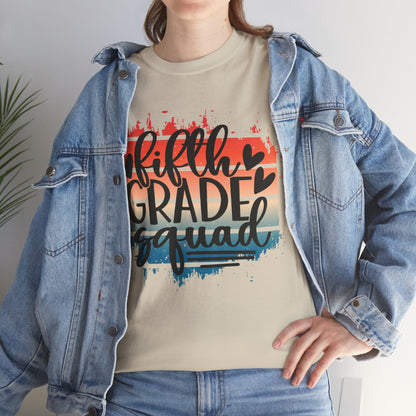 Boho Design Fifth Grade Squad Classroom TShirt