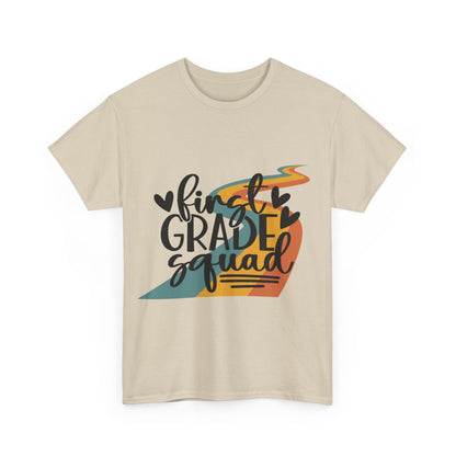 Retro First Grade Squad Class School Shirt