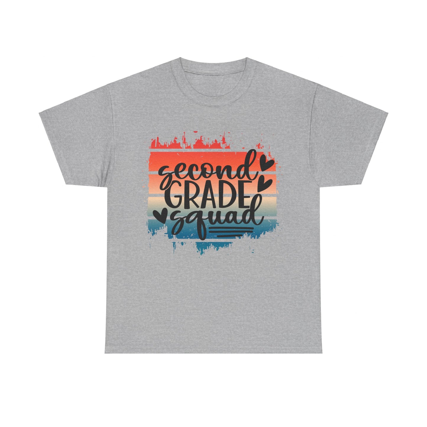 Retro Second Grade Squad Class TShirt