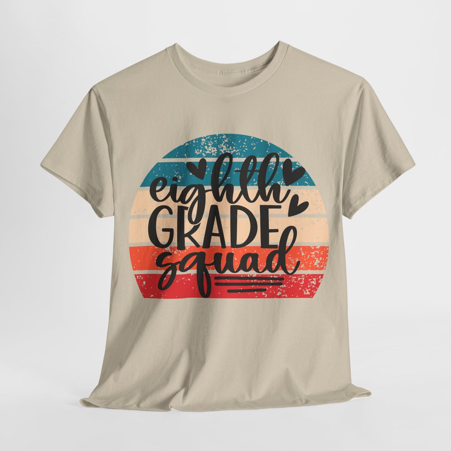 Boho Eighth Grade Squad Teacher Team Shirt