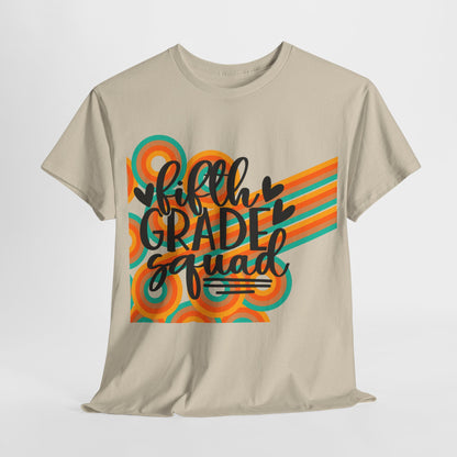 Fifth Grade Retro School Team Shirt