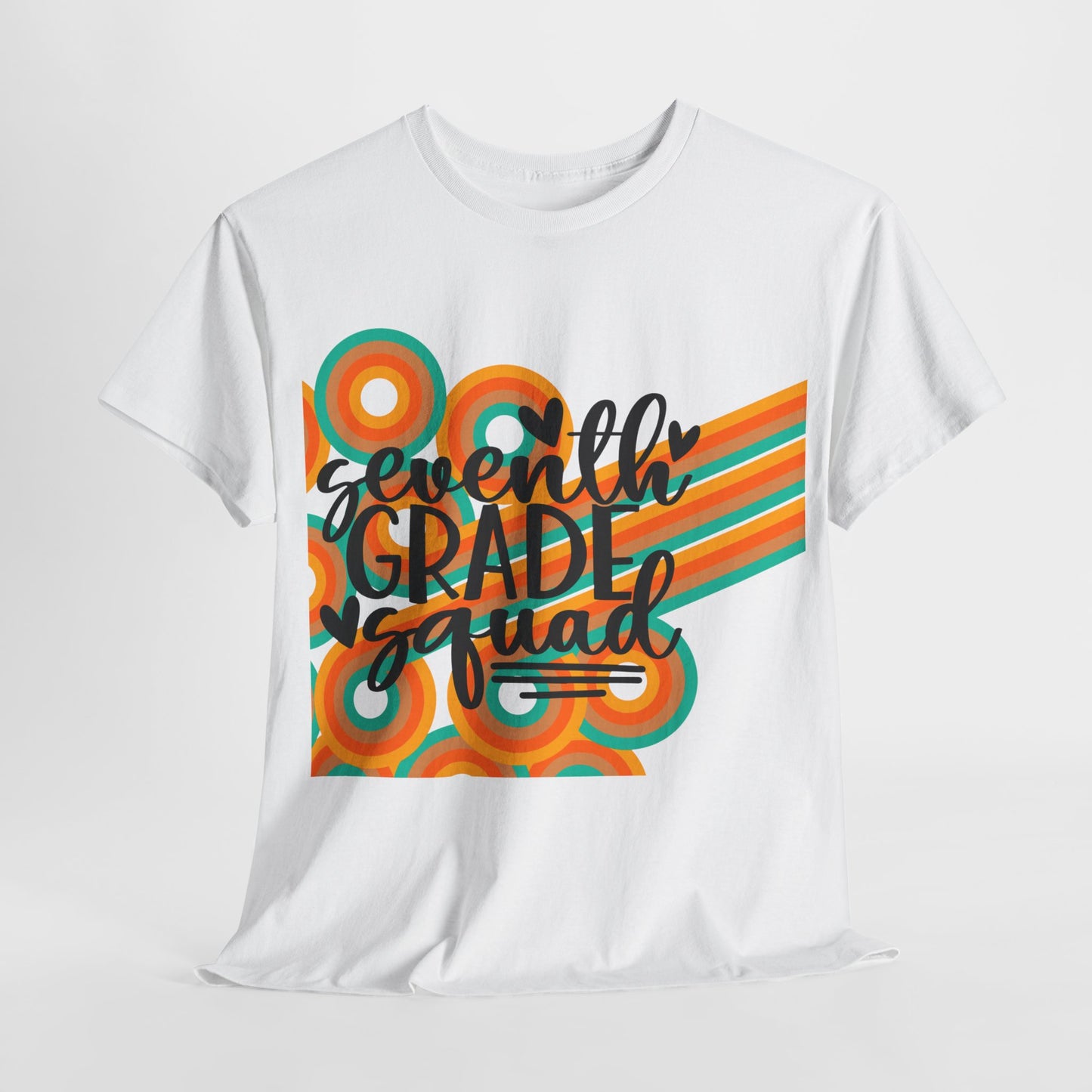 Retro Seventh Grade Squad Classroom TShirt