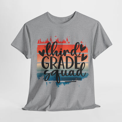Third Grade Squad Teacher Team TShirt