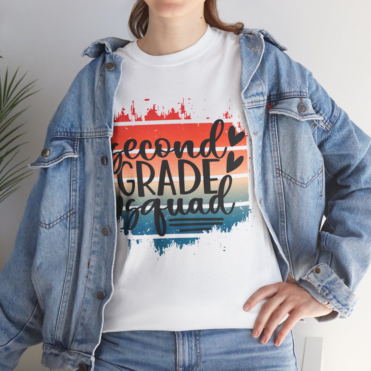 Retro Second Grade Squad Class TShirt