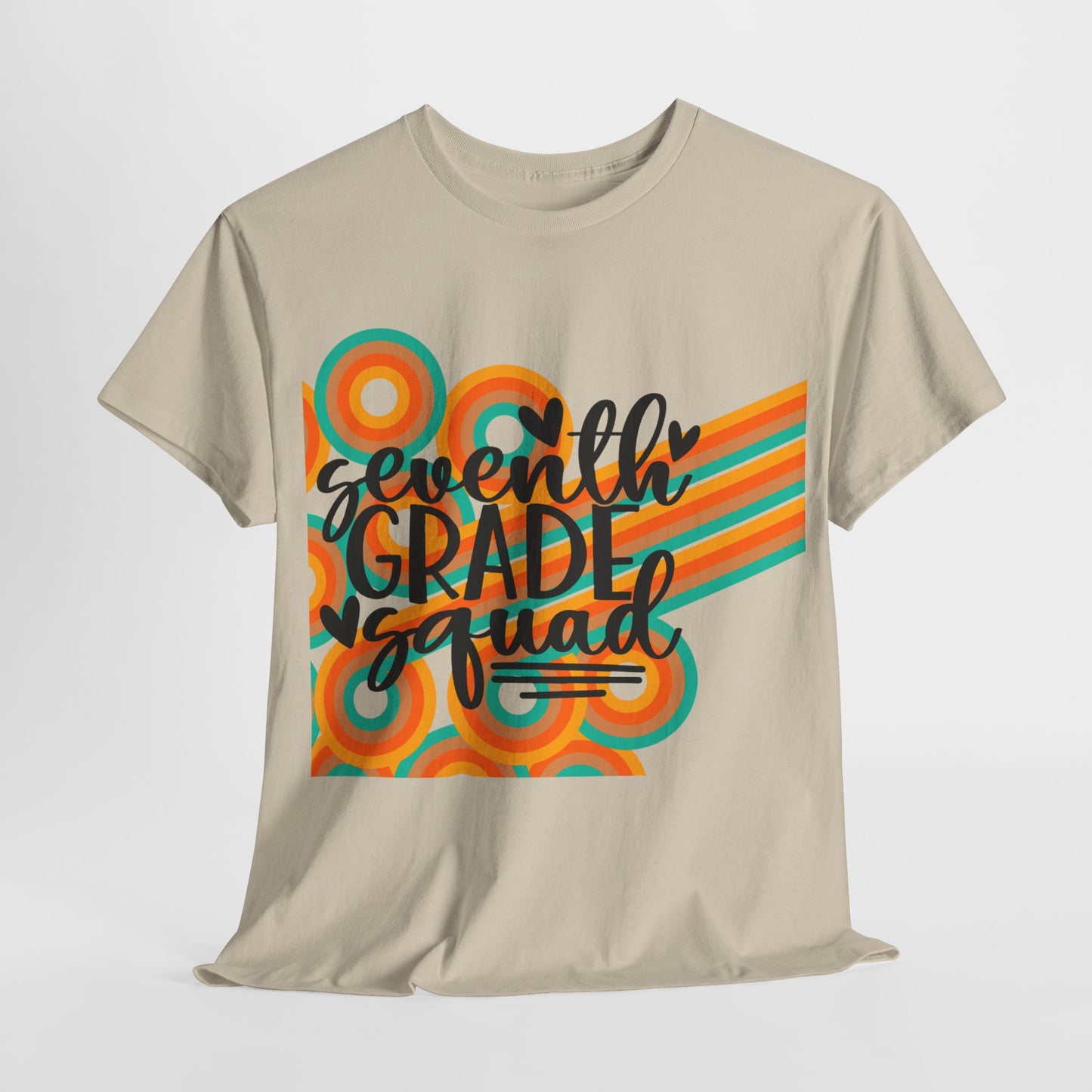 Retro Seventh Grade Squad Classroom TShirt
