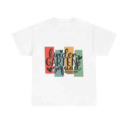 Kindergarten Squad Class Retro Design Tshirt