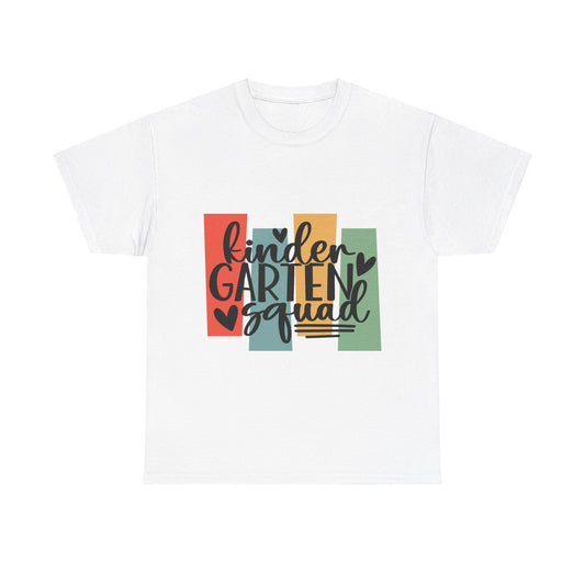 Kindergarten Squad Class Retro Design Tshirt