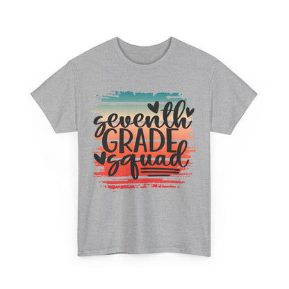 Boho Retro Seventh Grade Squad Class TShirt