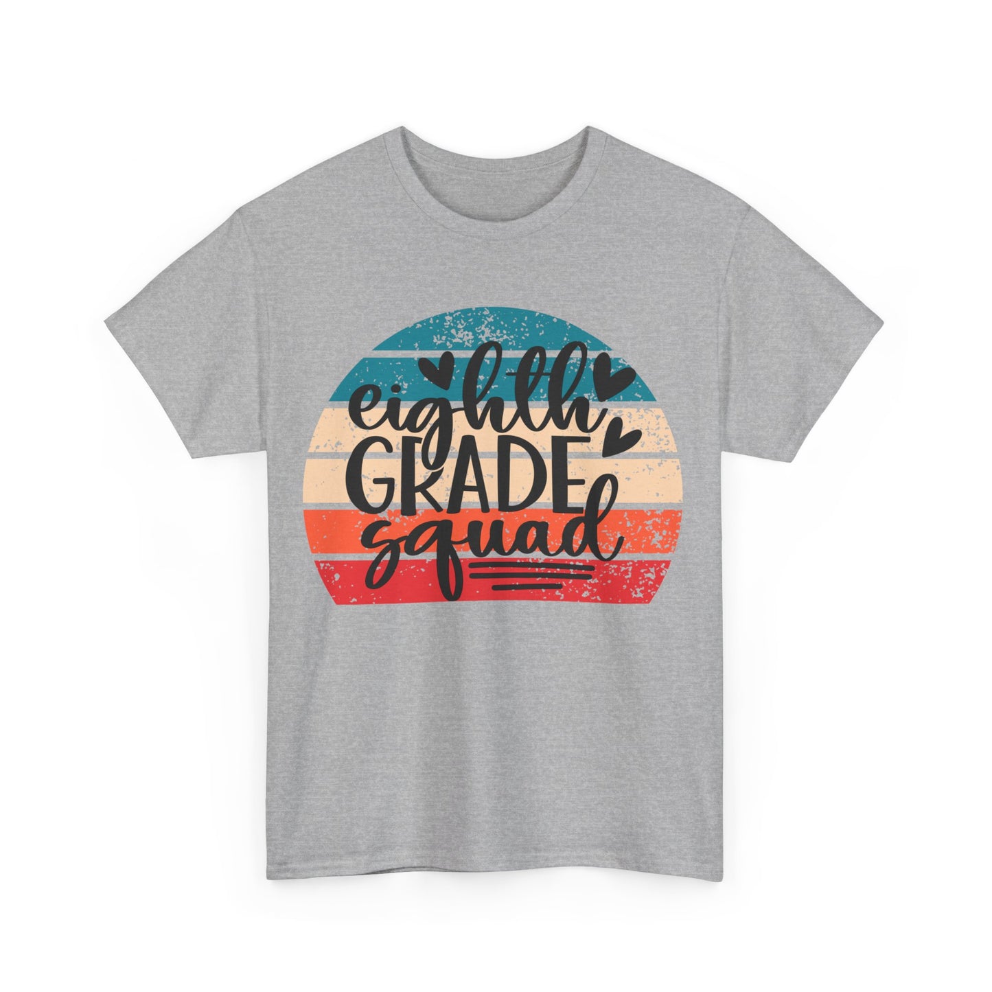 Boho Eighth Grade Squad Teacher Team Shirt