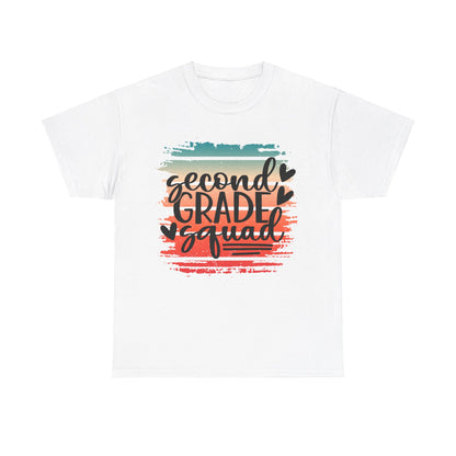 Second Grade Squad Team Teacher Shirt