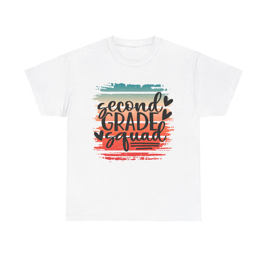Second Grade Squad Team Teacher Shirt