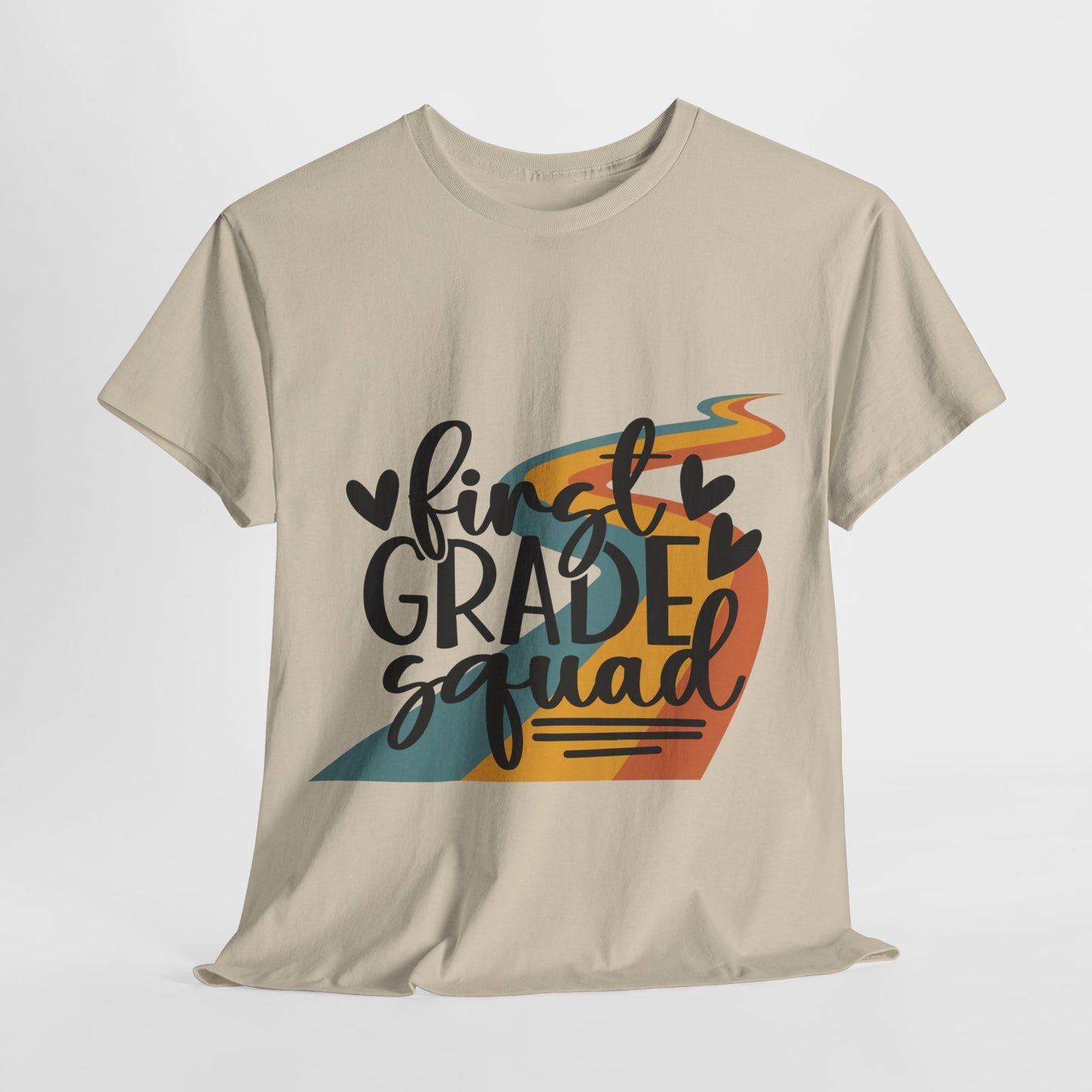 Retro First Grade Squad Class School Shirt