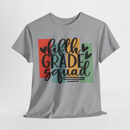 Retro Vintage Fifth Grade Squad Team TShirt