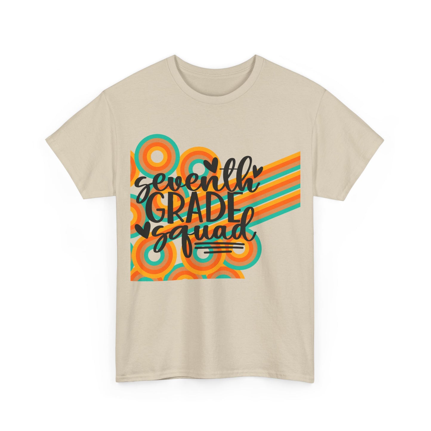 Retro Seventh Grade Squad Classroom TShirt