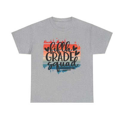 Boho Design Fifth Grade Squad Classroom TShirt