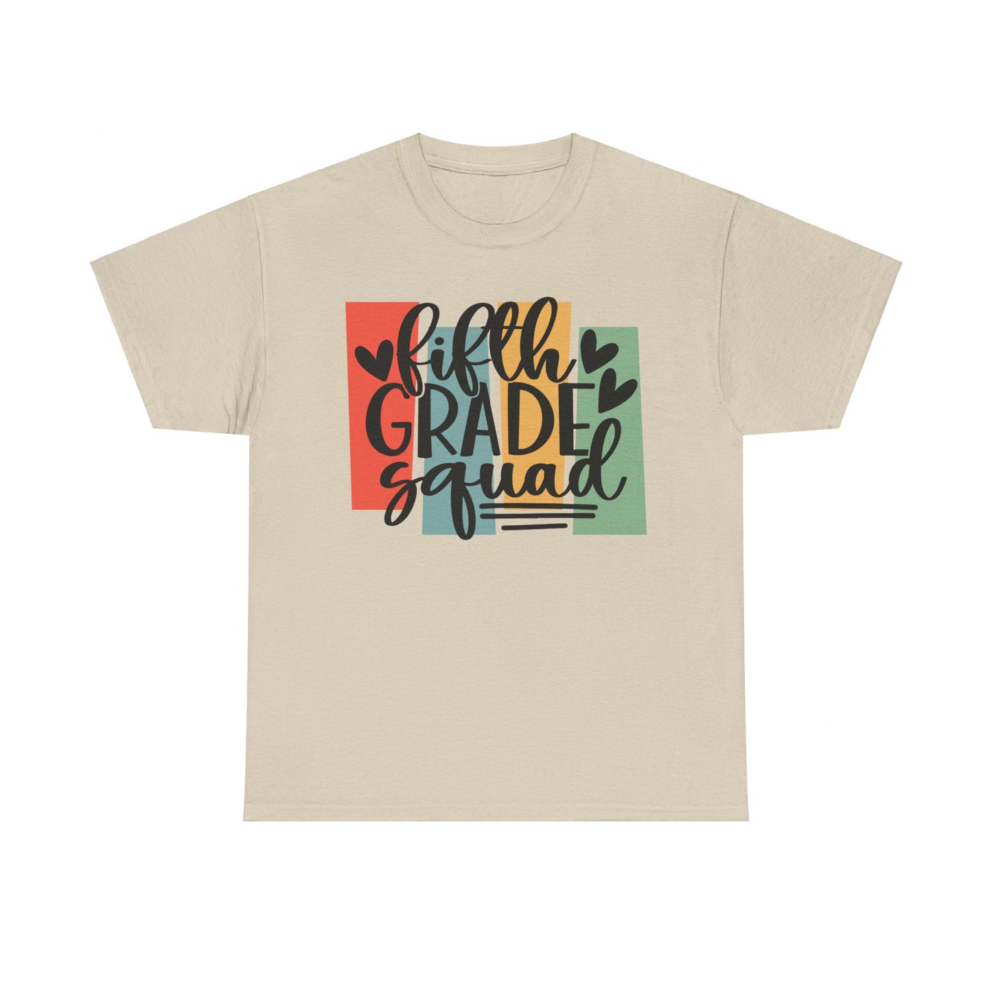 Retro Vintage Fifth Grade Squad Team TShirt
