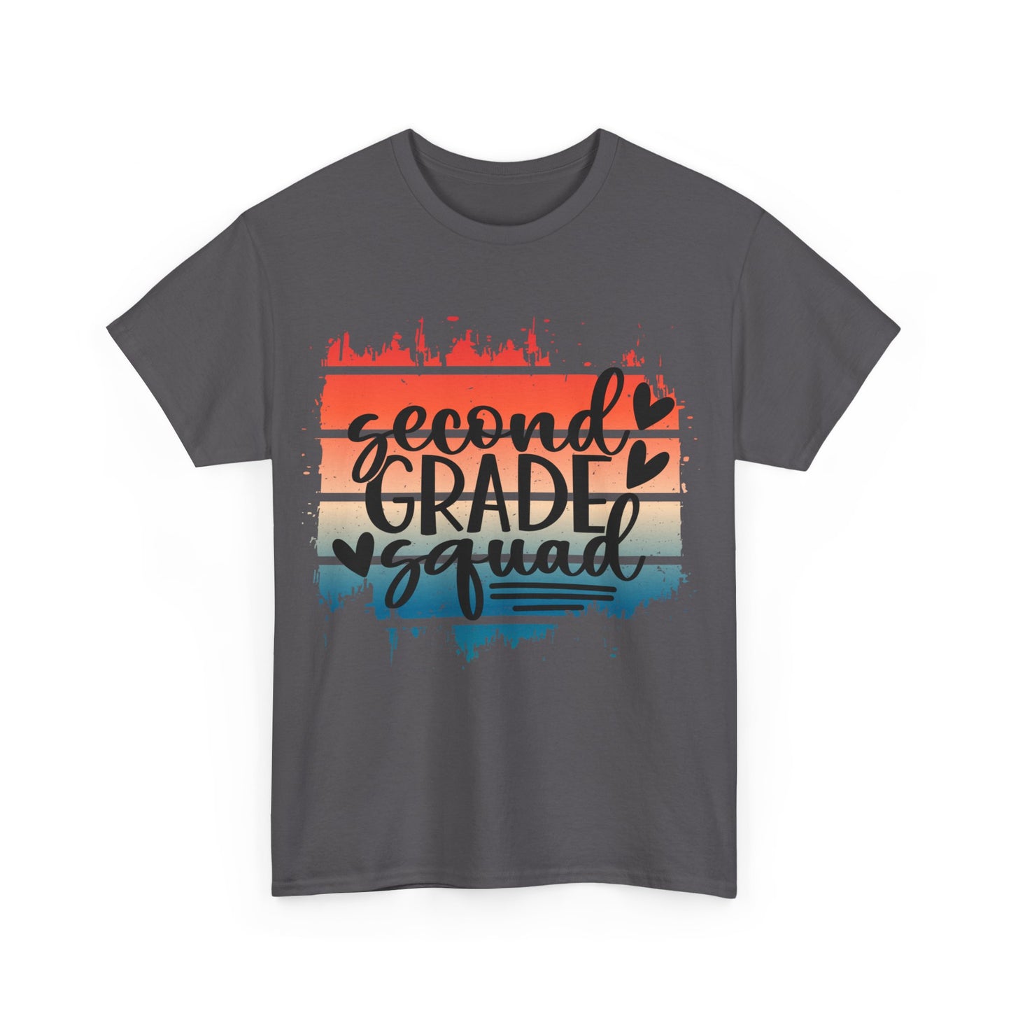 Retro Second Grade Squad Class TShirt