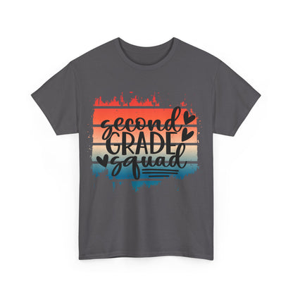 Retro Second Grade Squad Class TShirt