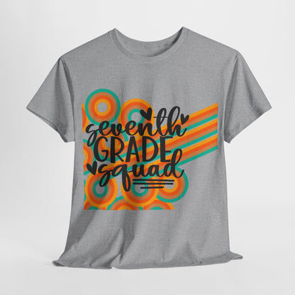 Retro Seventh Grade Squad Classroom TShirt