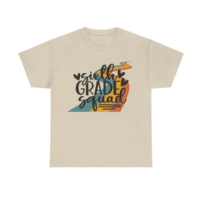 Sixth Grade Squad Classroom School Shirt