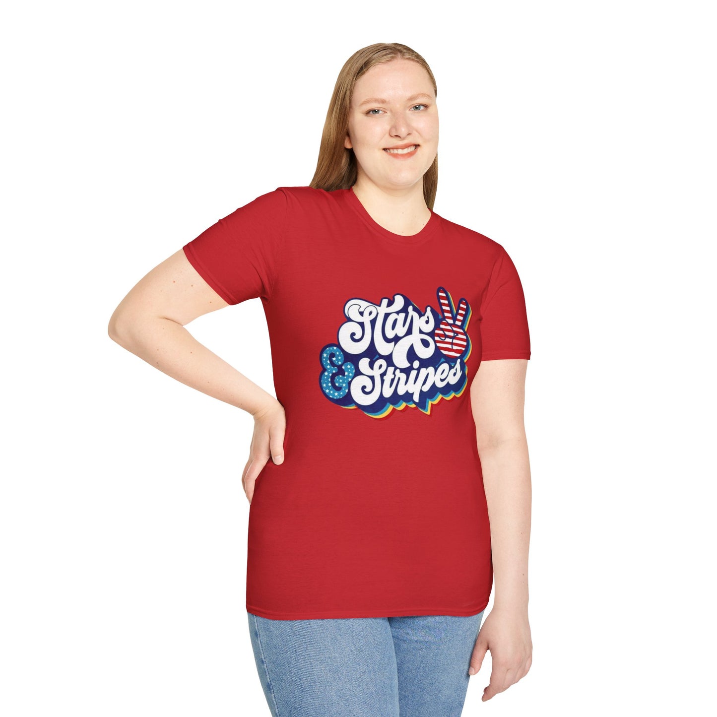 American Glory Retro Stars & Stripes T-Shirt