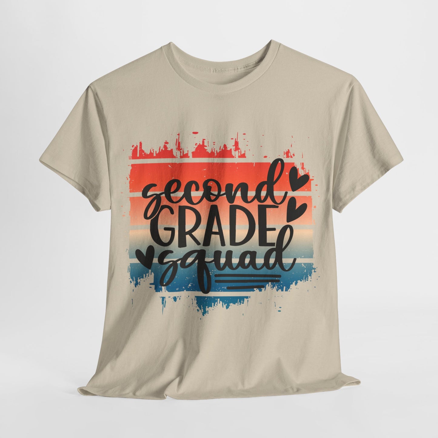 Retro Second Grade Squad Class TShirt