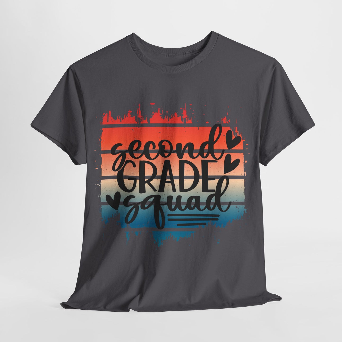 Retro Second Grade Squad Class TShirt