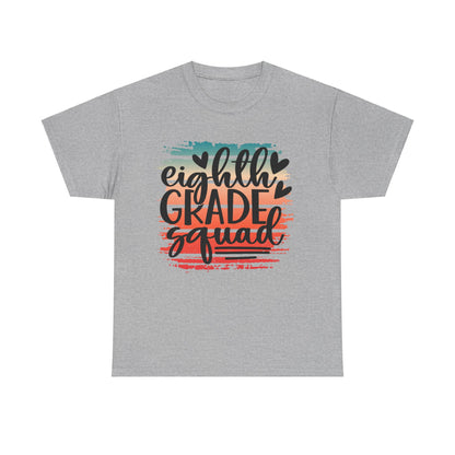 Eighth Grade Squad Boho Retro Design Class TShirt