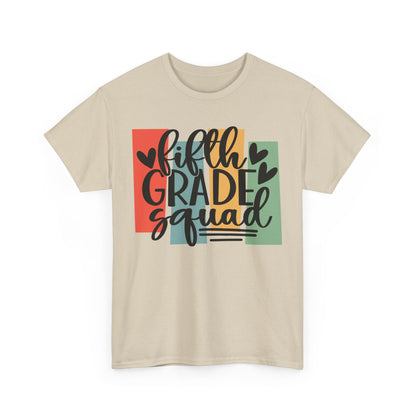 Retro Vintage Fifth Grade Squad Team TShirt