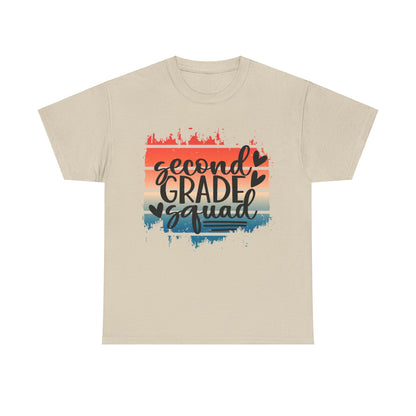 Retro Second Grade Squad Class TShirt