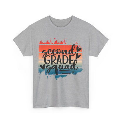 Retro Second Grade Squad Class TShirt