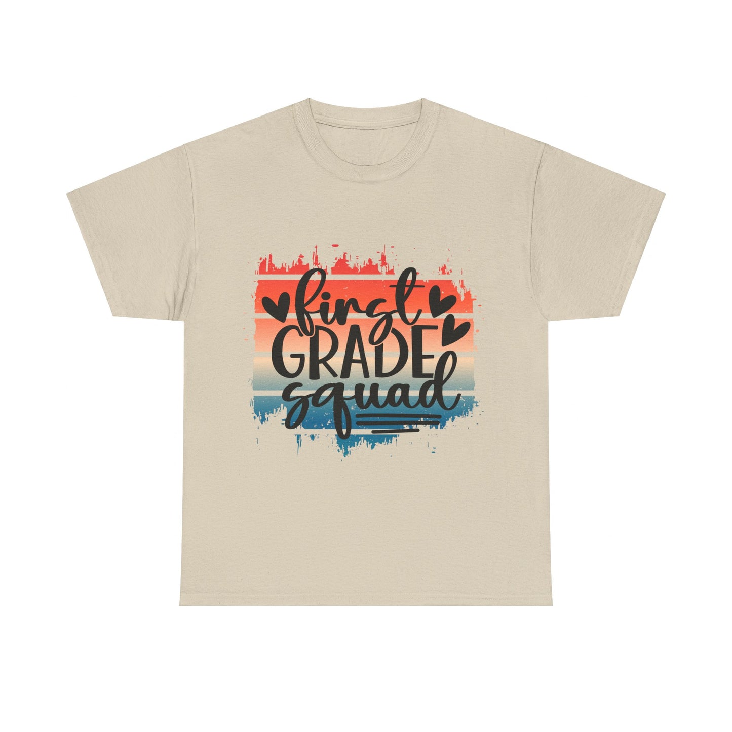 Boho Retro First Grade Squad Class TShirt