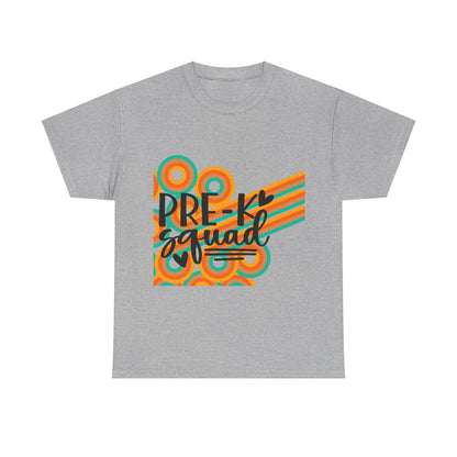 Retro Design Pre-K Squad School T-Shirt