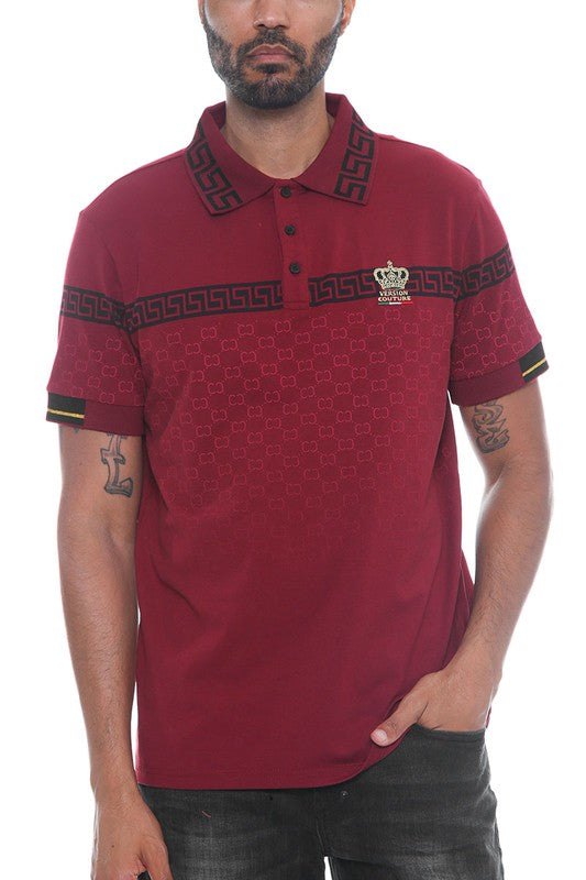 Version Couture Brand Polo Shirt