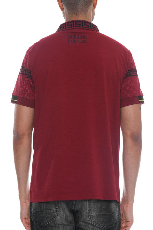 Version Couture Brand Polo Shirt