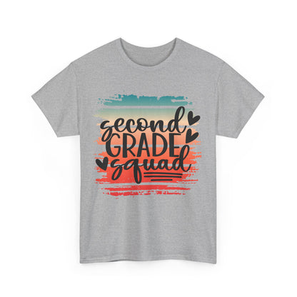 Second Grade Squad Team Teacher Shirt