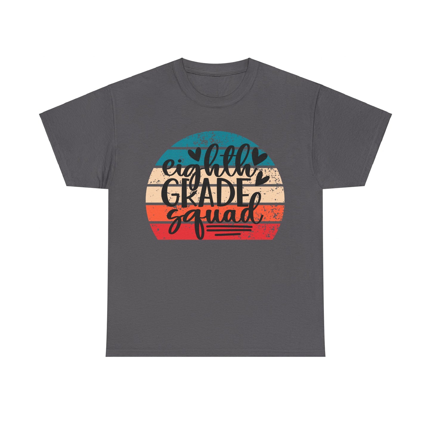 Boho Eighth Grade Squad Teacher Team Shirt