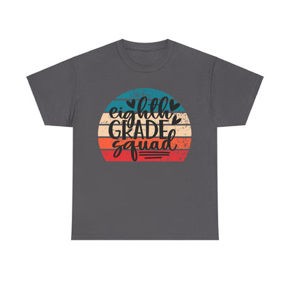 Boho Eighth Grade Squad Teacher Team Shirt