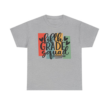 Retro Vintage Fifth Grade Squad Team TShirt