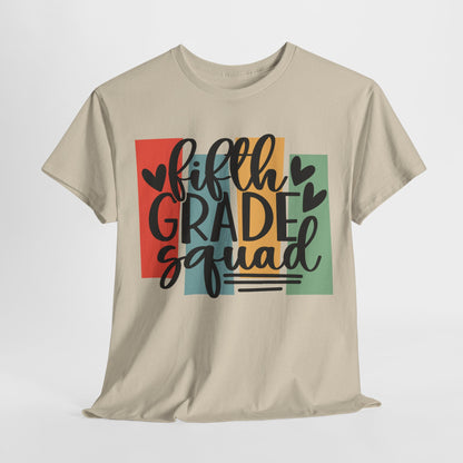 Retro Vintage Fifth Grade Squad Team TShirt