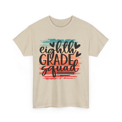Eighth Grade Squad Boho Retro Design Class TShirt