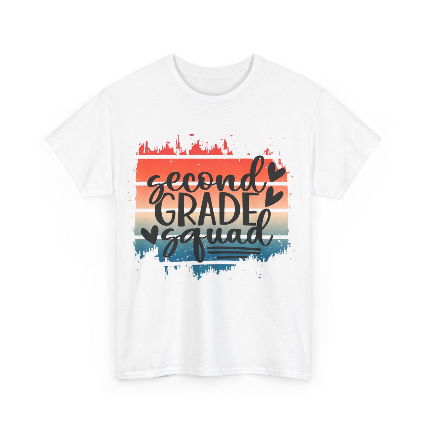 Retro Second Grade Squad Class TShirt