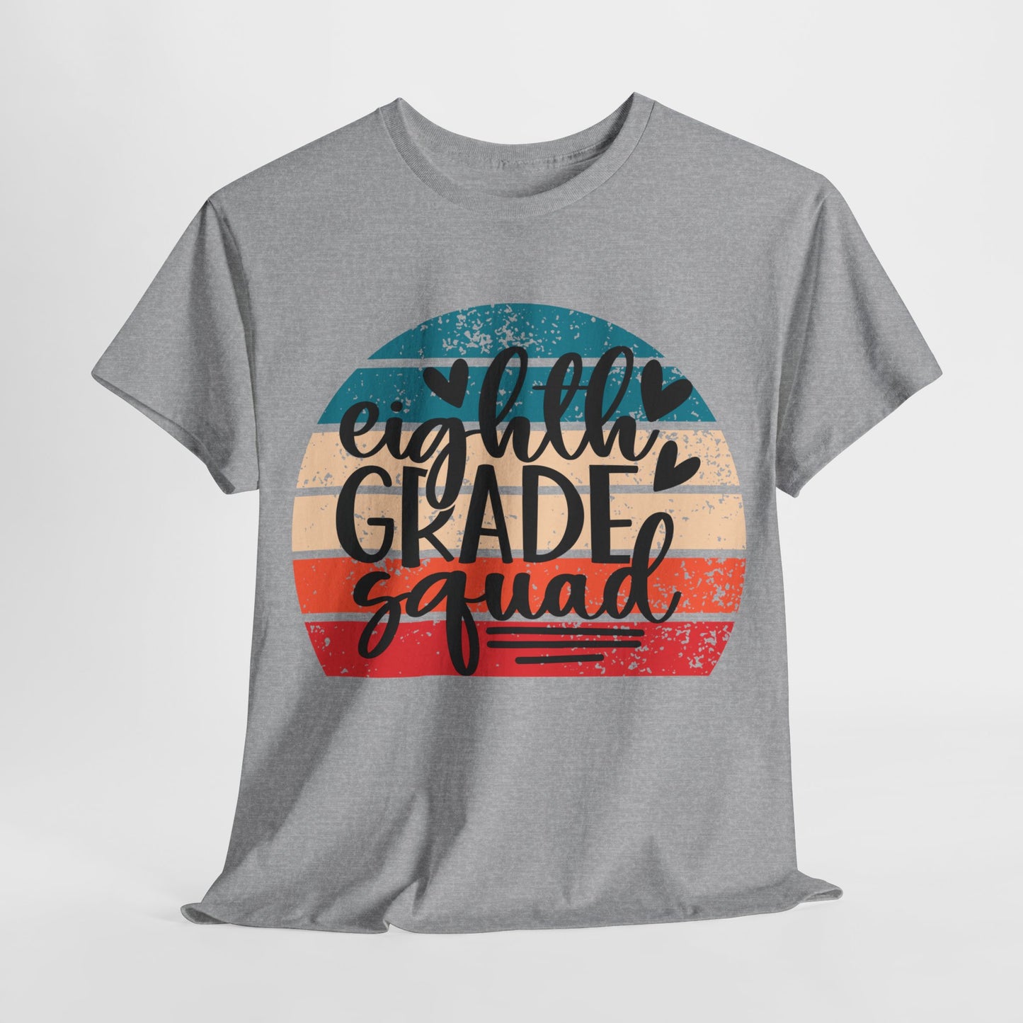 Boho Eighth Grade Squad Teacher Team Shirt